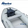 Nafukovací motorový člun Adventure M-360 [B] - světle šedý